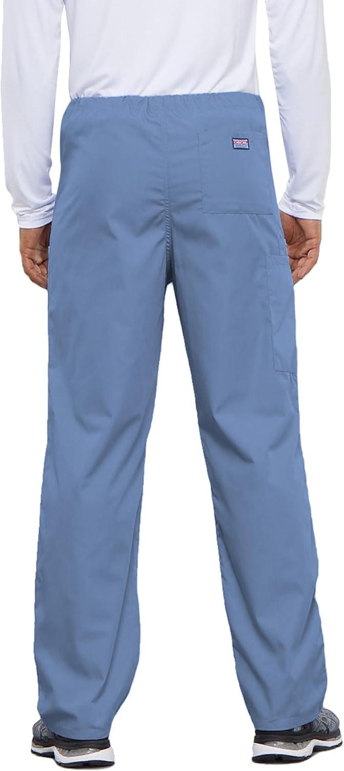 imageCherokee Unisex Scrub Pants for Men amp Women Drawstring Cargo Medical Uniform Straight Leg Nursing Scrub Bottoms 4100Ciel