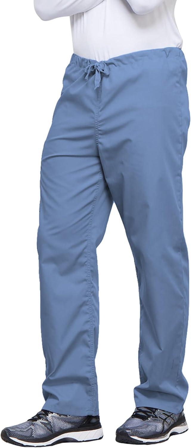 imageCherokee Unisex Scrub Pants for Men amp Women Drawstring Cargo Medical Uniform Straight Leg Nursing Scrub Bottoms 4100Ciel