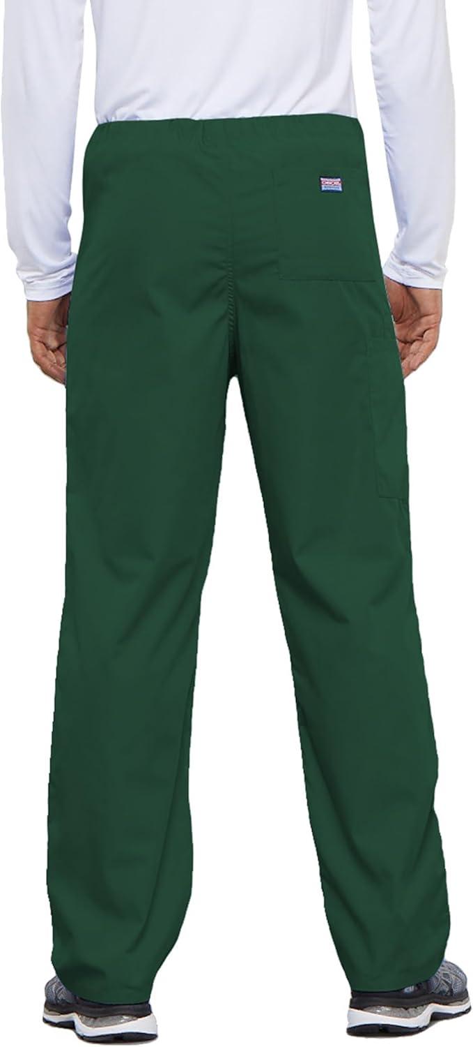 imageCherokee Unisex Scrub Pants for Men amp Women Drawstring Cargo Medical Uniform Straight Leg Nursing Scrub Bottoms 4100Hunter