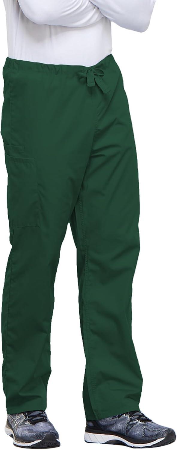 imageCherokee Unisex Scrub Pants for Men amp Women Drawstring Cargo Medical Uniform Straight Leg Nursing Scrub Bottoms 4100Hunter