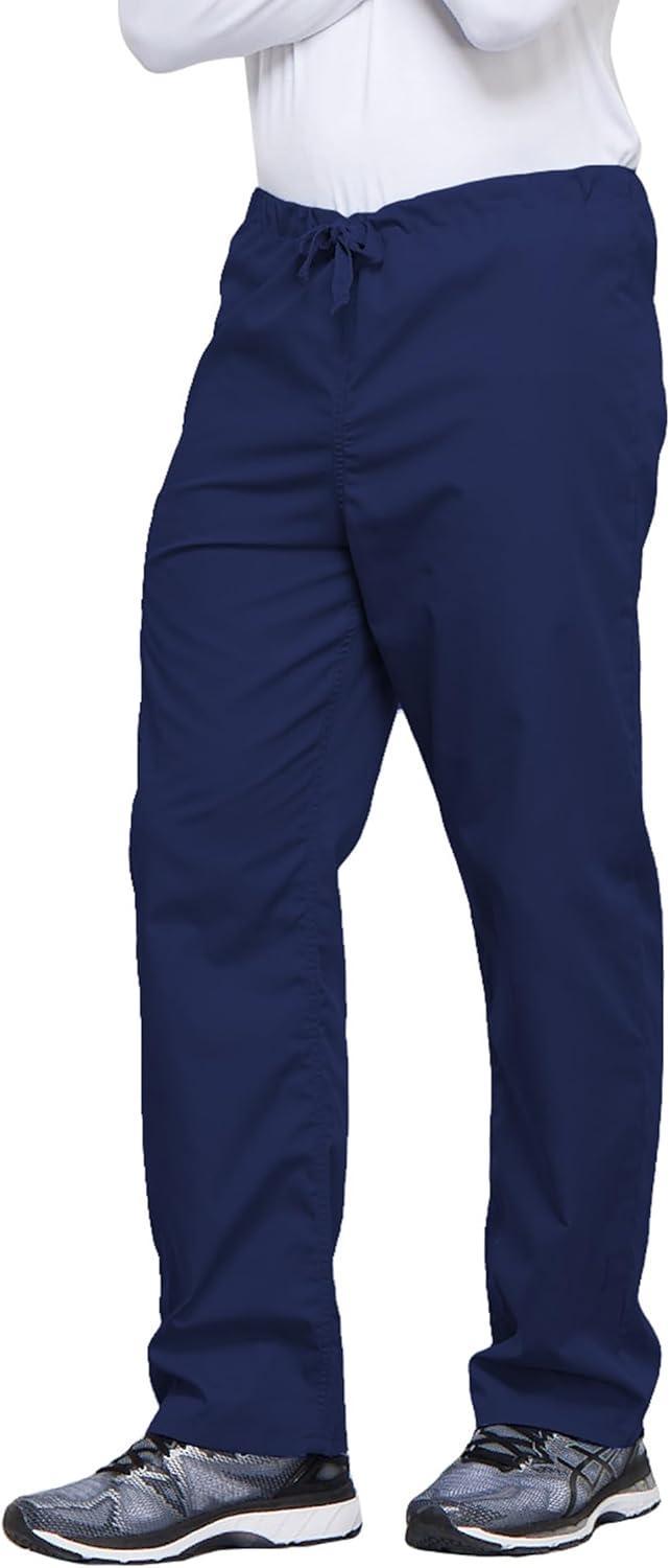 imageCherokee Unisex Scrub Pants for Men amp Women Drawstring Cargo Medical Uniform Straight Leg Nursing Scrub Bottoms 4100Navy