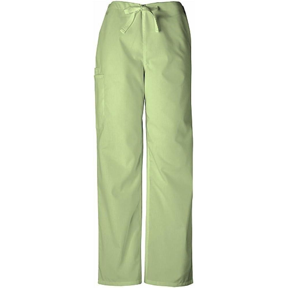 imageCherokee Unisex Scrub Pants for Men amp Women Drawstring Cargo Medical Uniform Straight Leg Nursing Scrub Bottoms 4100Sage Green