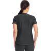 Cherokee Form Scrub Tops for Women, Stretchy V-Neck Knit Scrub Top – CK840(Black)