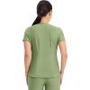 Cherokee Form Scrub Tops for Women, Stretchy V-Neck Knit Scrub Top – CK840(Bright Sage)