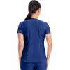 Cherokee Form Scrub Tops for Women, Stretchy V-Neck Knit Scrub Top – CK840(Galaxy Blue)