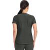 Cherokee Form Scrub Tops for Women, Stretchy V-Neck Knit Scrub Top – CK840(Olive Branch)