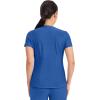 Cherokee Form Scrub Tops for Women, Stretchy V-Neck Knit Scrub Top – CK840(Royal)