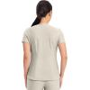 Cherokee Form Scrub Tops for Women, Stretchy V-Neck Knit Scrub Top – CK840(Summer Sand)
