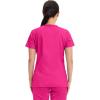 Cherokee Medical Women’s Scrub Top V-Neck Modern Classic Fit with 3 Pockets, Ultra Soft and 2-Way Stretch Fabric – WW620(Electric Pink)