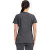 Cherokee Medical Women’s Scrub Top V-Neck Modern Classic Fit with 3 Pockets, Ultra Soft and 2-Way Stretch Fabric – WW620(Pewter)