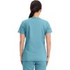 Cherokee Medical Women’s Scrub Top V-Neck Modern Classic Fit with 3 Pockets, Ultra Soft and 2-Way Stretch Fabric – WW620(Soft Marine)