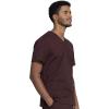 Cherokee Men’s V-Neck Top Traditional fit with 4 Pockets, Ultra Soft, Durable, Fade Resistant, 2-Way Stretch Fabric – WW695(Espresso)