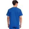 Cherokee Men’s V-Neck Top Traditional fit with 4 Pockets, Ultra Soft, Durable, Fade Resistant, 2-Way Stretch Fabric – WW695(Royal)