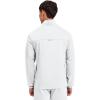 Cherokee Scrub Jacket Men’s Zip Front Jacket with 5 Pockets, Bungee Loop, Rib-Knit Cuffs, Soft 2-Way Stretch Fabric – WW320(White)
