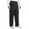 Cherokee Scrub Pants for Men Cargo Nursing Bottom with Zip Fly, 7 Pockets, Elastic Waist & 2-Way Stretch Fabric – 4243(Black)