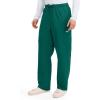 Cherokee Scrub Pants for Men Cargo Nursing Bottom with Zip Fly, 7 Pockets, Elastic Waist & 2-Way Stretch Fabric – 4243(Hunter)