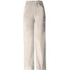 Cherokee Scrub Pants for Men Cargo Nursing Bottom with Zip Fly, 7 Pockets, Elastic Waist & 2-Way Stretch Fabric – 4243(Khaki)