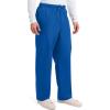 Cherokee Scrub Pants for Men Cargo Nursing Bottom with Zip Fly, 7 Pockets, Elastic Waist & 2-Way Stretch Fabric – 4243(Royal)