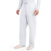 Cherokee Scrub Pants for Men Cargo Nursing Bottom with Zip Fly, 7 Pockets, Elastic Waist & 2-Way Stretch Fabric – 4243(White)