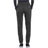 Cherokee Scrub Pants for Women Jogger Natural Rise Medical Uniform 5 Pocket Elastic Waist Ultra Soft 2-Way Stretch – WW011(Pewter)
