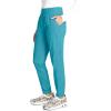 Cherokee Scrub Pants for Women Jogger Natural Rise Medical Uniform 5 Pocket Elastic Waist Ultra Soft 2-Way Stretch – WW011(Soft Marine)