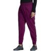 Cherokee Scrub Pants for Women Jogger Natural Rise Medical Uniform 5 Pocket Elastic Waist Ultra Soft 2-Way Stretch – WW011(Wine)