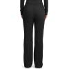 Cherokee Scrub Pants for Women Mid Rise Flare Leg Drawstring Cargo Medical Uniform 4 Pocket Durable Easy Care Stretch – 4044(Black)