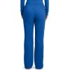 Cherokee Scrub Pants for Women Mid Rise Flare Leg Drawstring Cargo Medical Uniform 4 Pocket Durable Easy Care Stretch – 4044(Royal)