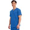 Cherokee Scrub Top for Women & Men, V-Neck Tuckable Medical Shirt with 1 Chest Pocket & ID Loop – WW625(Royal)