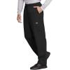 Cherokee Scrub for Men Fly Front Cargo Pant with 7 Pocket, Durable, Fade Resistant Fabric – 4000(Black)