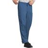 Cherokee Scrub for Men Fly Front Cargo Pant with 7 Pocket, Durable, Fade Resistant Fabric – 4000(Caribbean Blue)