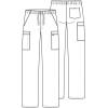 Cherokee Scrub for Men Fly Front Cargo Pant with 7 Pocket, Durable, Fade Resistant Fabric – 4000(Ceil)