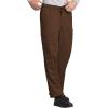 Cherokee Scrub for Men Fly Front Cargo Pant with 7 Pocket, Durable, Fade Resistant Fabric – 4000(Chocolate)