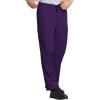 Cherokee Scrub for Men Fly Front Cargo Pant with 7 Pocket, Durable, Fade Resistant Fabric – 4000(Eggplant)