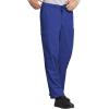 Cherokee Scrub for Men Fly Front Cargo Pant with 7 Pocket, Durable, Fade Resistant Fabric – 4000(Galaxy Blue)