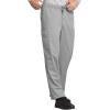 Cherokee Scrub for Men Fly Front Cargo Pant with 7 Pocket, Durable, Fade Resistant Fabric – 4000(Grey)