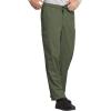 Cherokee Scrub for Men Fly Front Cargo Pant with 7 Pocket, Durable, Fade Resistant Fabric – 4000(Olive)