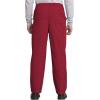 Cherokee Scrub for Men Fly Front Cargo Pant with 7 Pocket, Durable, Fade Resistant Fabric – 4000(Red)