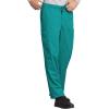 Cherokee Scrub for Men Fly Front Cargo Pant with 7 Pocket, Durable, Fade Resistant Fabric – 4000(Teal Blue)