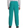 Cherokee Scrub for Men Fly Front Cargo Pant with 7 Pocket, Durable, Fade Resistant Fabric – 4000(Teal Blue)