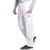 Cherokee Scrub for Men Fly Front Cargo Pant with 7 Pocket, Durable, Fade Resistant Fabric – 4000(White)