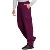 Cherokee Scrub for Men Fly Front Cargo Pant with 7 Pocket, Durable, Fade Resistant Fabric – 4000(Wine)