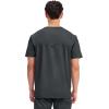 Cherokee Scrub for Men’s Tuckable V-Neck Top with 1 Chest Pocket, Pen Slot, Ultra Soft, Durable, 2-Way Stretch Fabric- WW690(Black)