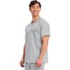 Cherokee Scrub for Men’s Tuckable V-Neck Top with 1 Chest Pocket, Pen Slot, Ultra Soft, Durable, 2-Way Stretch Fabric- WW690(Grey)