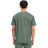 Cherokee Scrub for Men’s Tuckable V-Neck Top with 1 Chest Pocket, Pen Slot, Ultra Soft, Durable, 2-Way Stretch Fabric- WW690(Olive)