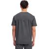 Cherokee Scrub for Men’s Tuckable V-Neck Top with 1 Chest Pocket, Pen Slot, Ultra Soft, Durable, 2-Way Stretch Fabric- WW690(Pewter)