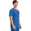 Cherokee Scrub for Men’s Tuckable V-Neck Top with 1 Chest Pocket, Pen Slot, Ultra Soft, Durable, 2-Way Stretch Fabric- WW690(Royal)