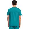 Cherokee Scrub for Men’s Tuckable V-Neck Top with 1 Chest Pocket, Pen Slot, Ultra Soft, Durable, 2-Way Stretch Fabric- WW690(Teal Blue)