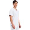 Cherokee Scrub for Men’s Tuckable V-Neck Top with 1 Chest Pocket, Pen Slot, Ultra Soft, Durable, 2-Way Stretch Fabric- WW690(White)