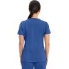 Cherokee Scrubs Top for Women Mock Wrap with 3 Pockets, Soft, 2-Way Stretch & Durable Fabric – WW610(Galaxy Blue)